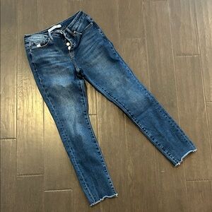 Altar'd State Blue Ankle Jeans